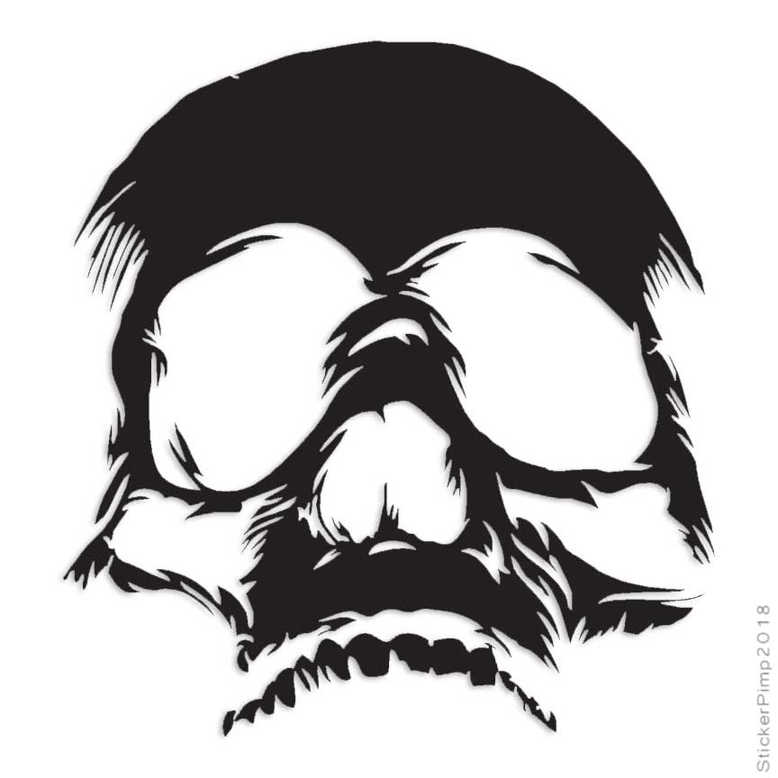 Dead Skull, Vinyl Decal Sticker, Multiple Colors & Sizes #1106 | eBay